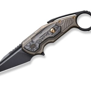 WE Knife Yardbird Titanium Bronze CF Rose