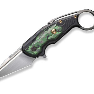 WE Knife Yardbird Titanium Black CF Jungle Wear