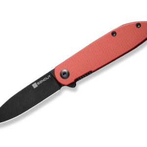 SENCUT Bocll II G10 Burgundy Black Blade