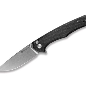 SENCUT Crowley Micarta Black