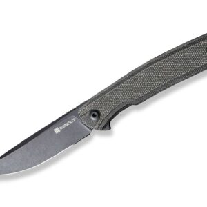 SENCUT Scitus Micarta Dark Green Black Blade