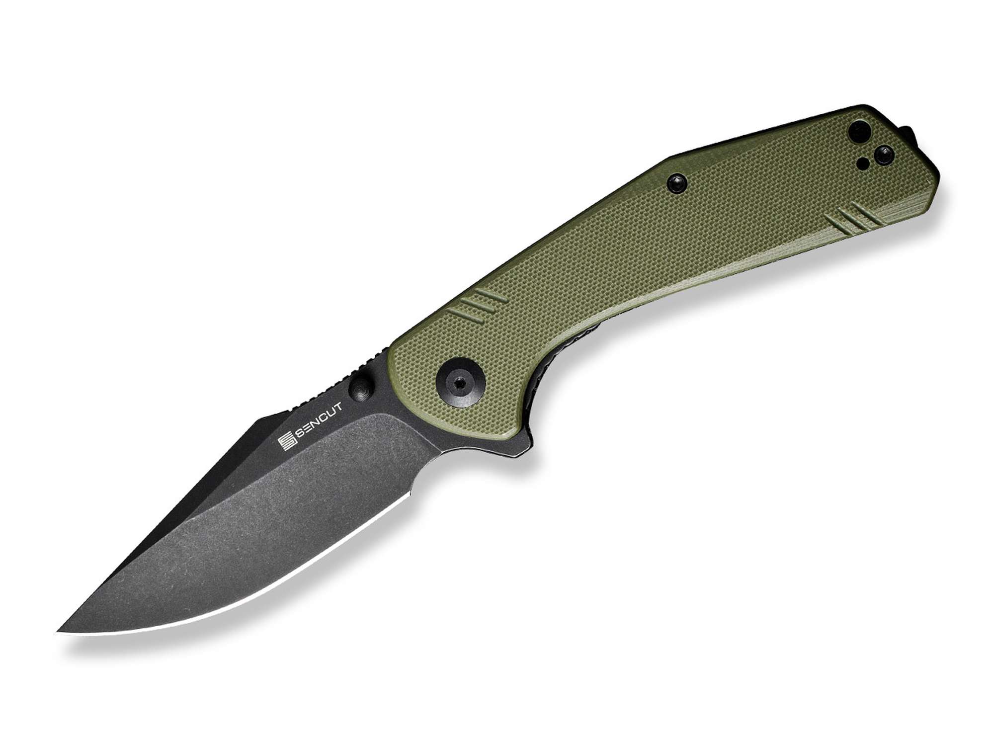 SENCUT Actium G10 OD Green Black Blade