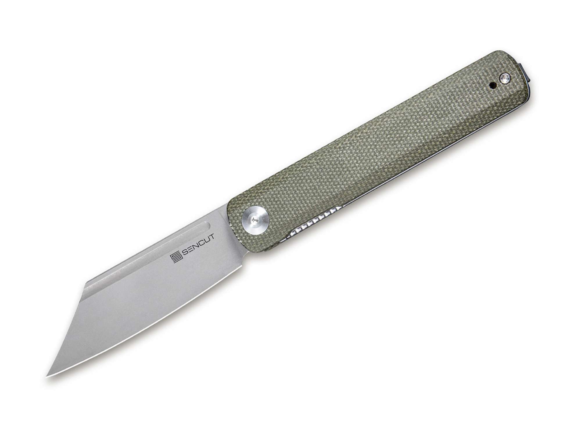 SENCUT Bronte Micarta Green