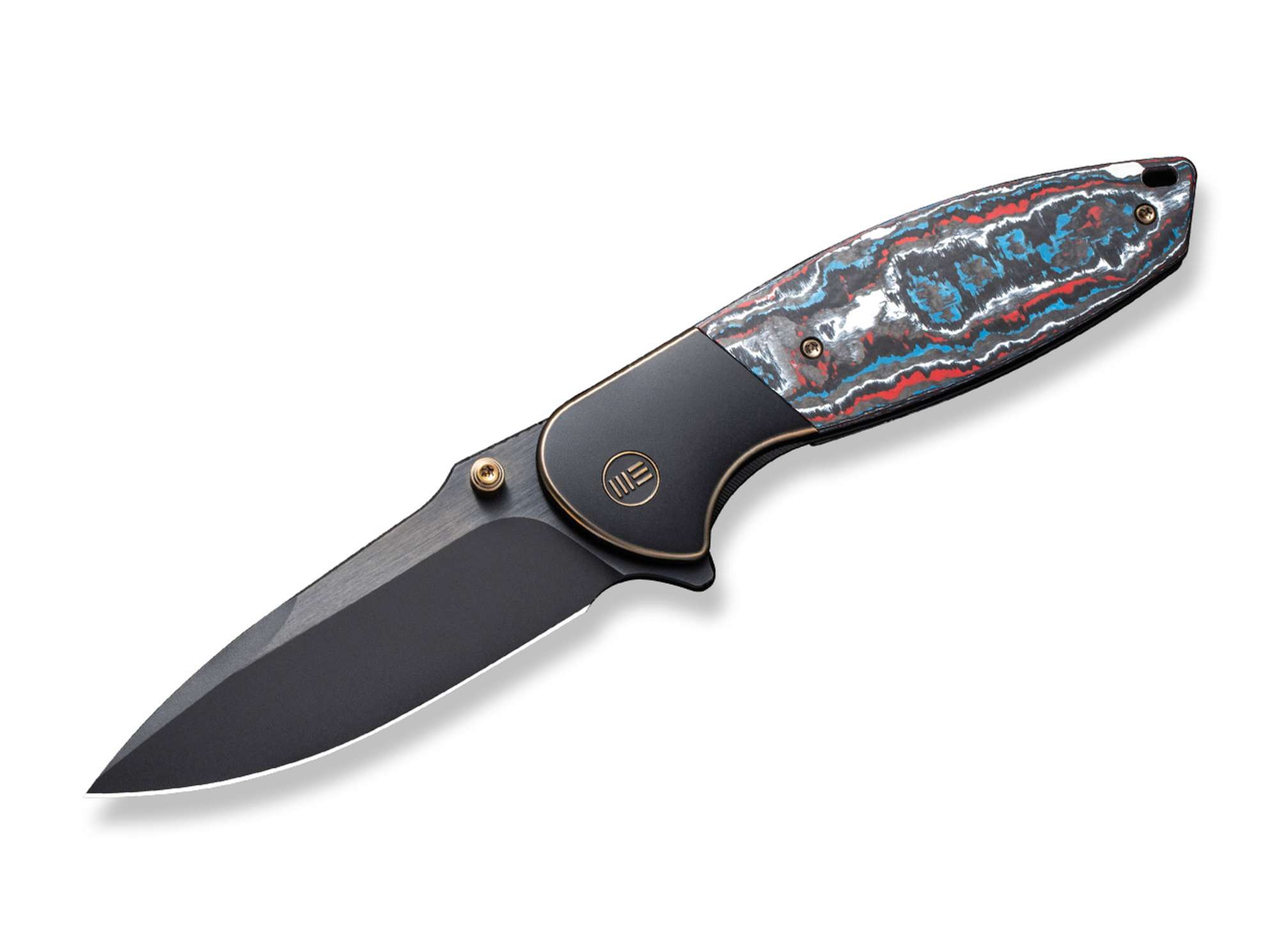WE Knife Nitro OG Titanium Black Nebula Fat Carbon