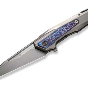 WE Knife Falcaria Titanium Grey Flamed