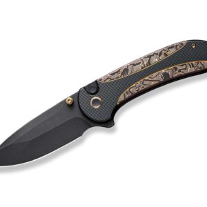 WE Knife Zizzit Titanium Black Copper Foil CF
