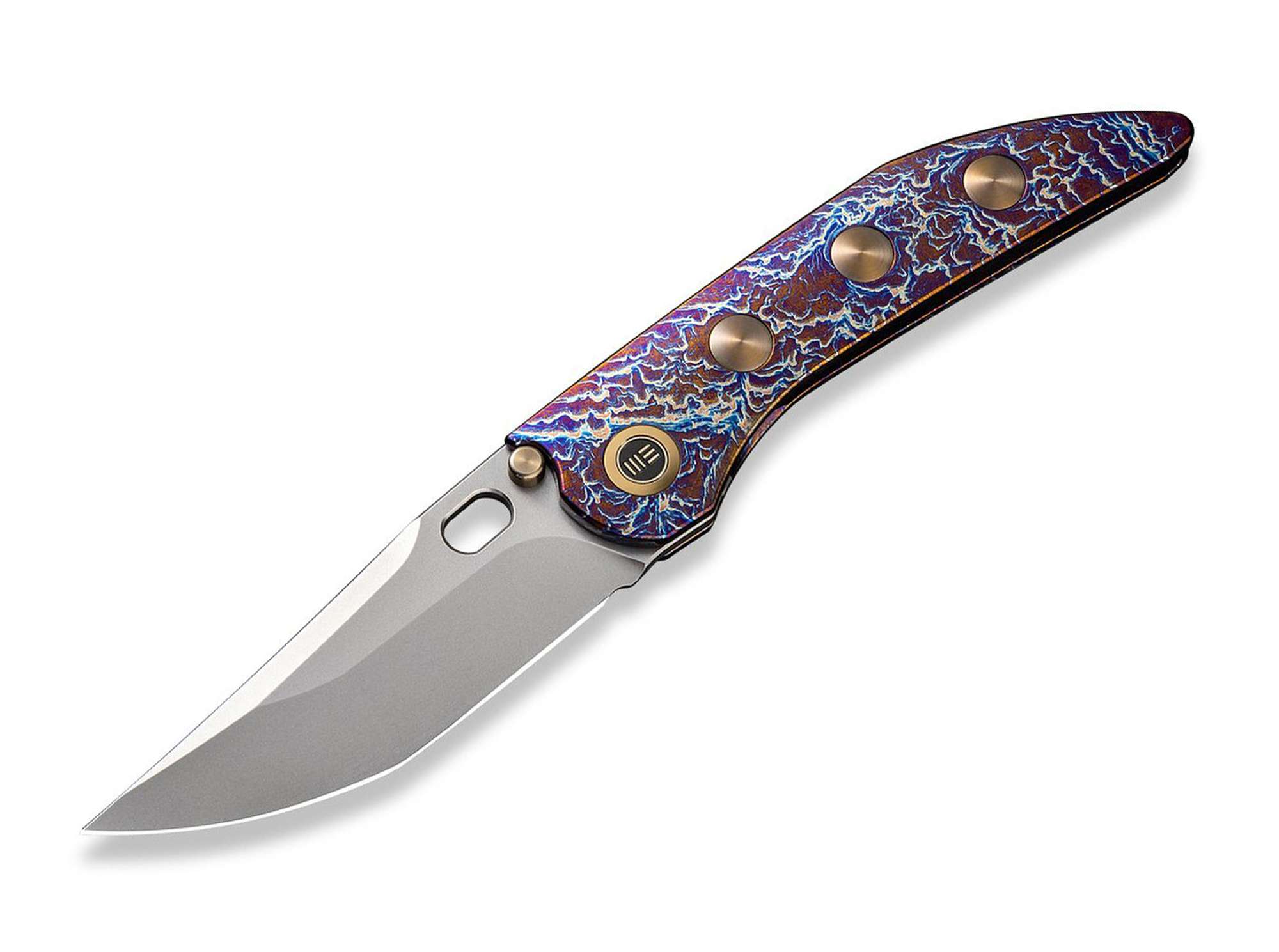 WE Knife Attor CPM-20CV Flamed Titanium