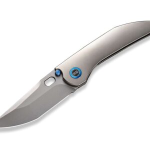 WE Knife Attor CPM-20CV Titanium Polished Bead Blasted