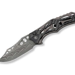 CIVIVI Biophase Damascus Gray Aluminum G10 Black