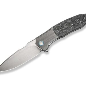 WE Knife Archeozoic Titanium Gray Aluminum Foil CF