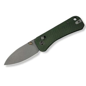 WE Knife Banter 2 S35VN Micarta Green