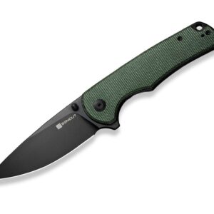 SENCUT Praktisk Micarta Green Black Blade