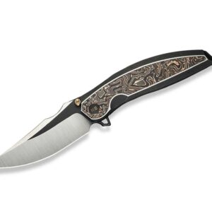 WE Knife Quinseris M390 Ti Black Copper Foil CF