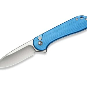 CIVIVI Button Lock Elementum II Aluminum Blue