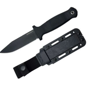 Demko Knives Armiger 4 Clip Point 80CRV2 TPR Black