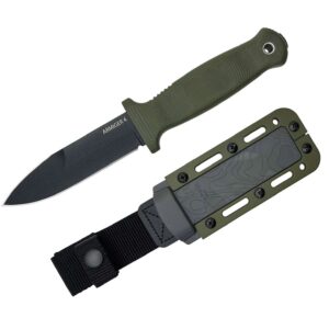 Demko Knives Armiger 4 Spear Point 80CRV2 TPR OD Green
