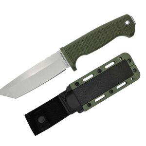 Demko Knives FreeReign Tanto AUS10A OD Green