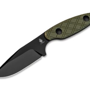 Kizer Muskrat D2 G10 Green Black Blade