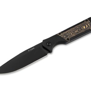Kizer Militaw Aluminum Black Fat Carbon Copper Camo
