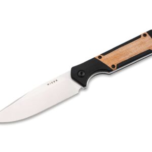 Kizer Militaw G10 Black Micarta Green
