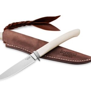 LionSteel Ago Micarta White