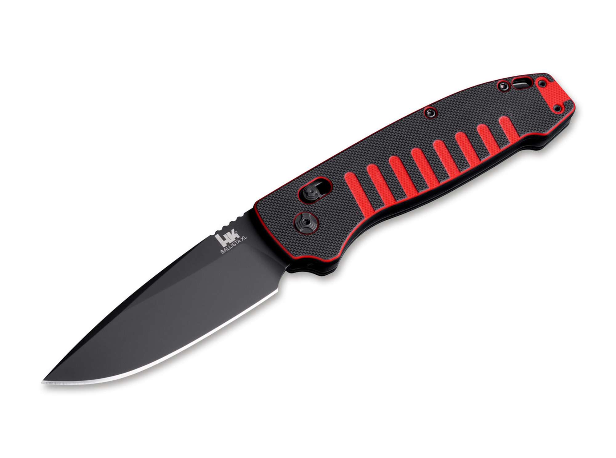 Heckler & Koch HK Ballista XL 3.75" Droppoint G10 Red & Black Cerakote