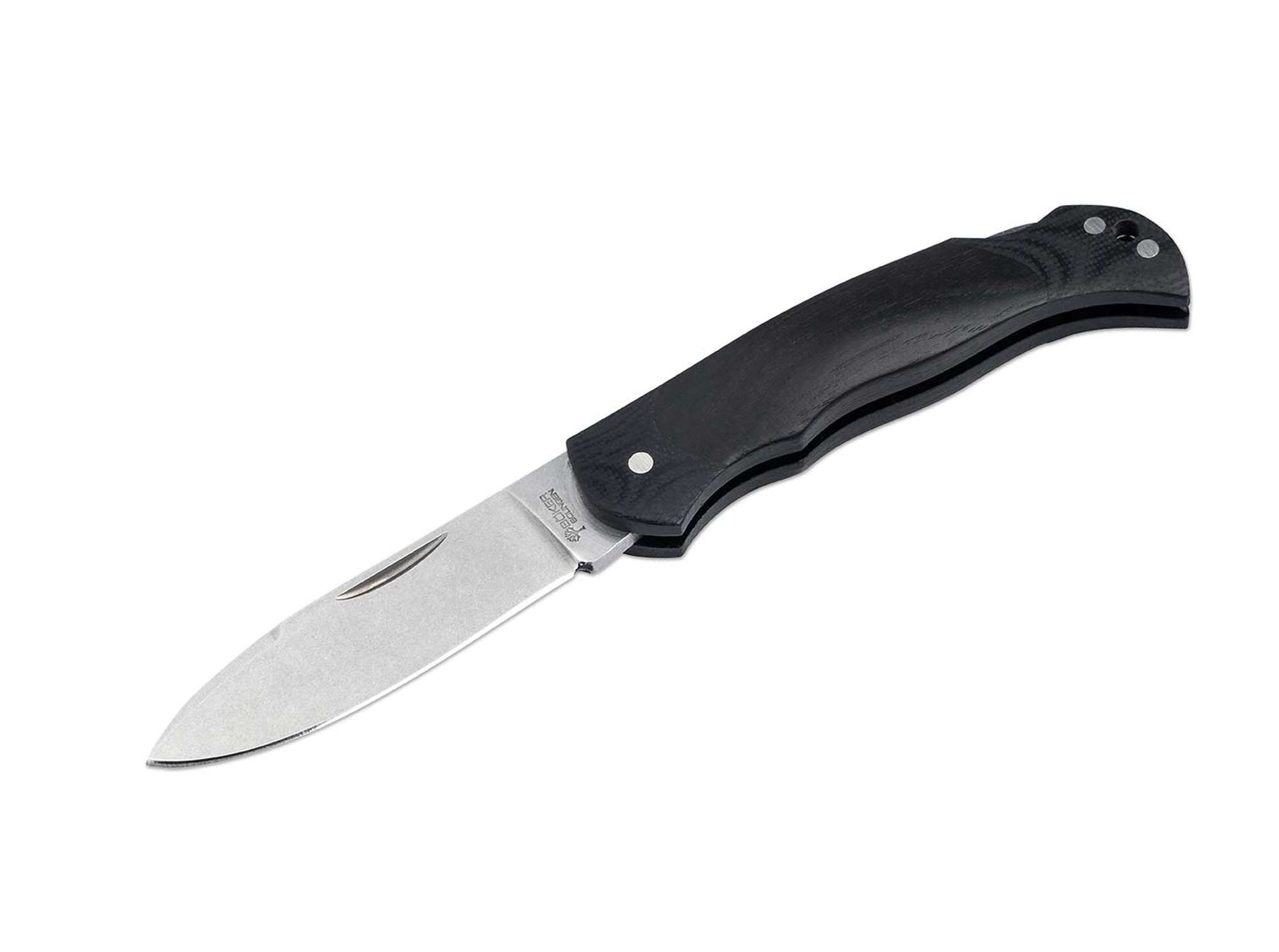 Böker Manufaktur Solingen Boy Scout Spearpoint Grenadill G10