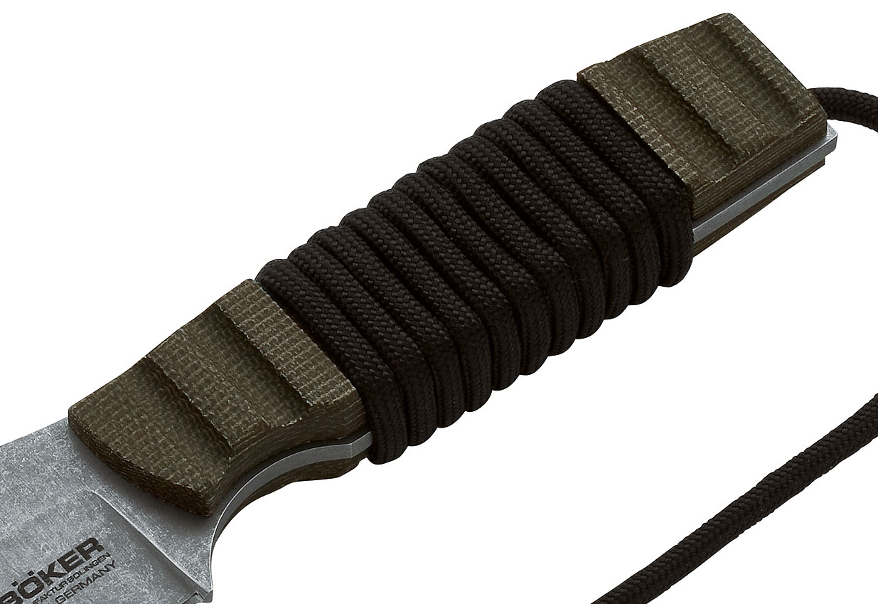 Böker Manufaktur Solingen Bender Micarta Handle Scales Green