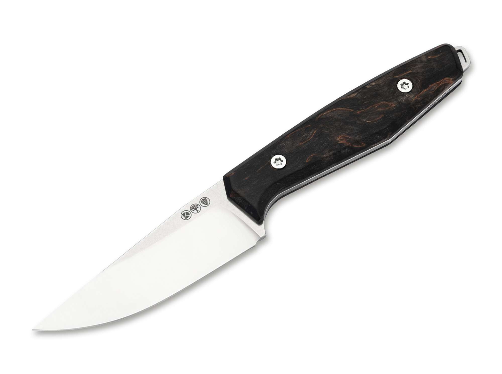 Böker Germany AK1 Droppoint MagnaCut Maserbirke black