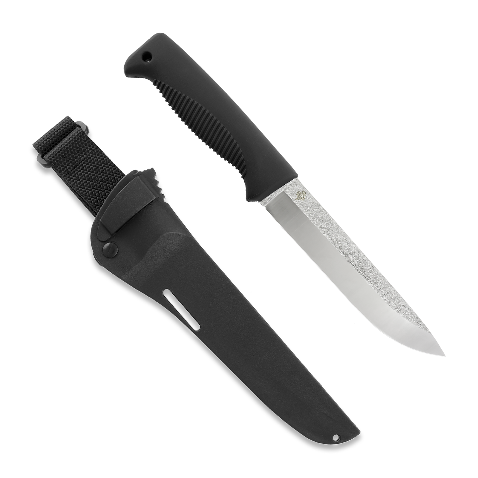 Peltonen Knives - M95 N690, Black Handle, Black Composite Sheath