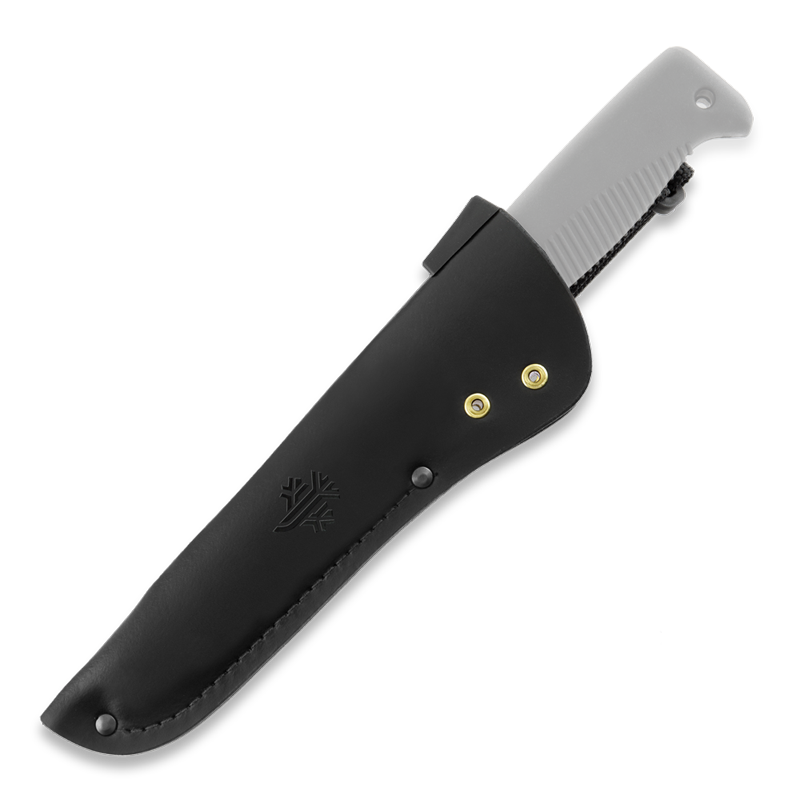 Peltonen Knives - M95 Leather Sheath, Black, Left-Handed