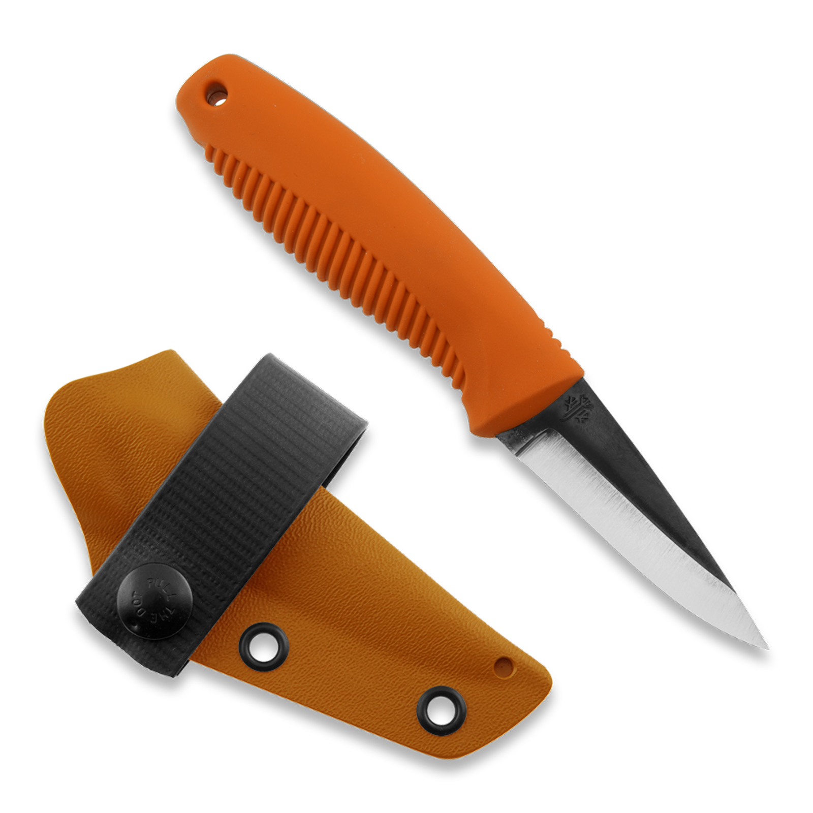 Peltonen Knives - M23 Ranger Cub 80CrV2, Orange Handle, Orange Kydex Sheath