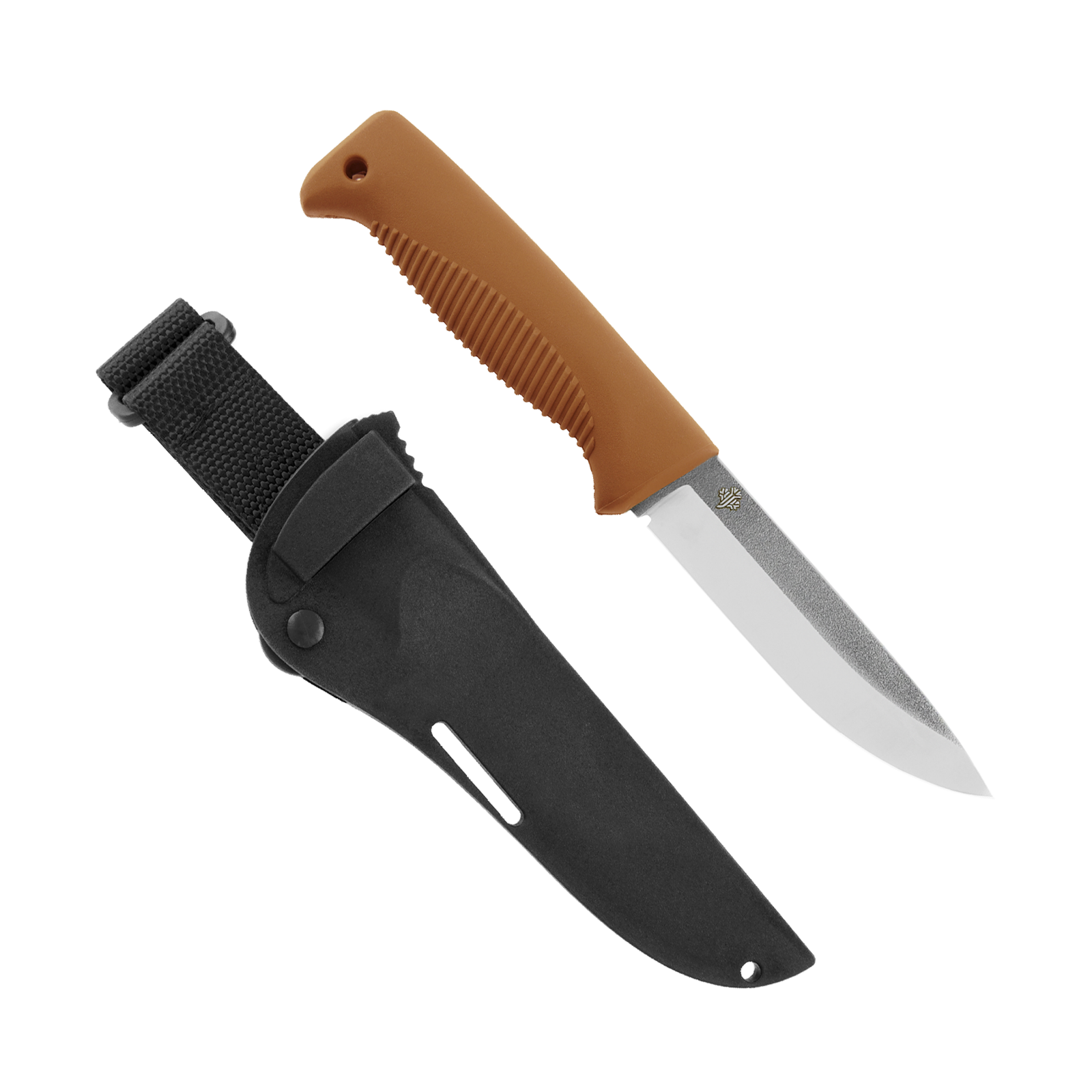 Peltonen Knives - M07 N690, Orange Handle, Black Composite Sheath