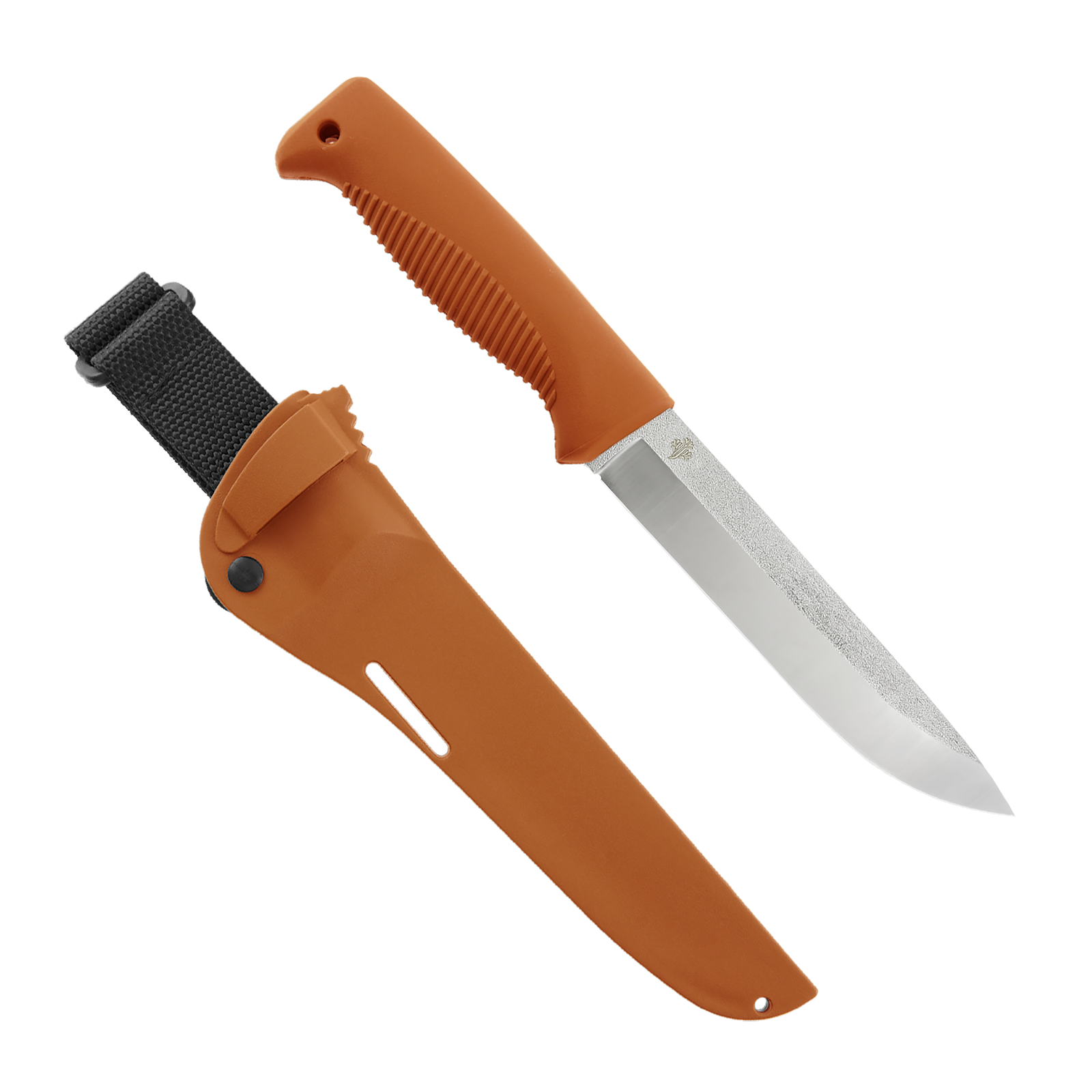 Peltonen Knives - M95 N690, Orange Handle, Black Composite Sheath