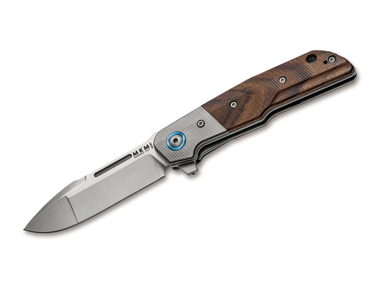 MKM Clap Santos Wood Titanium Bolster