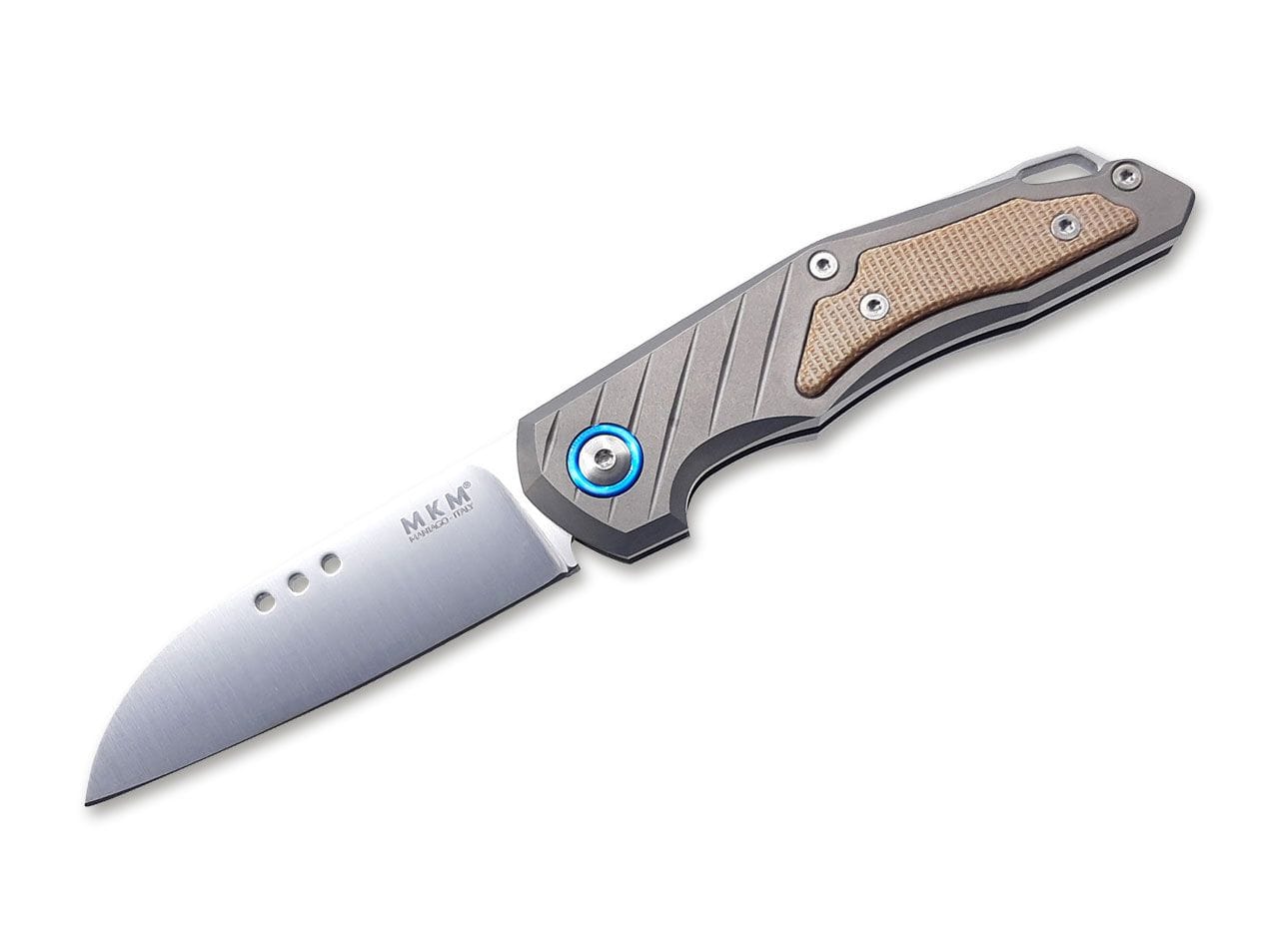 MKM Root Titanium Natural Micarta