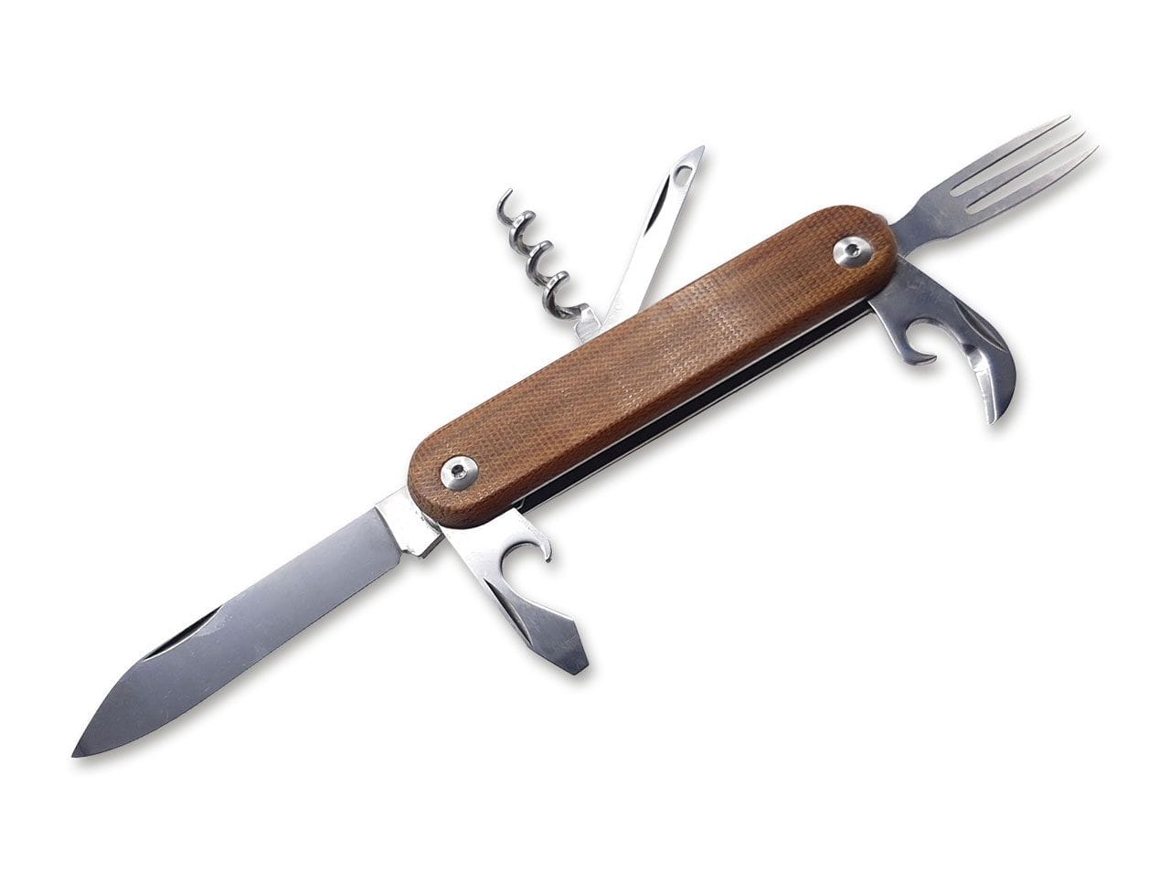 MKM Malga 6 Natural Micarta