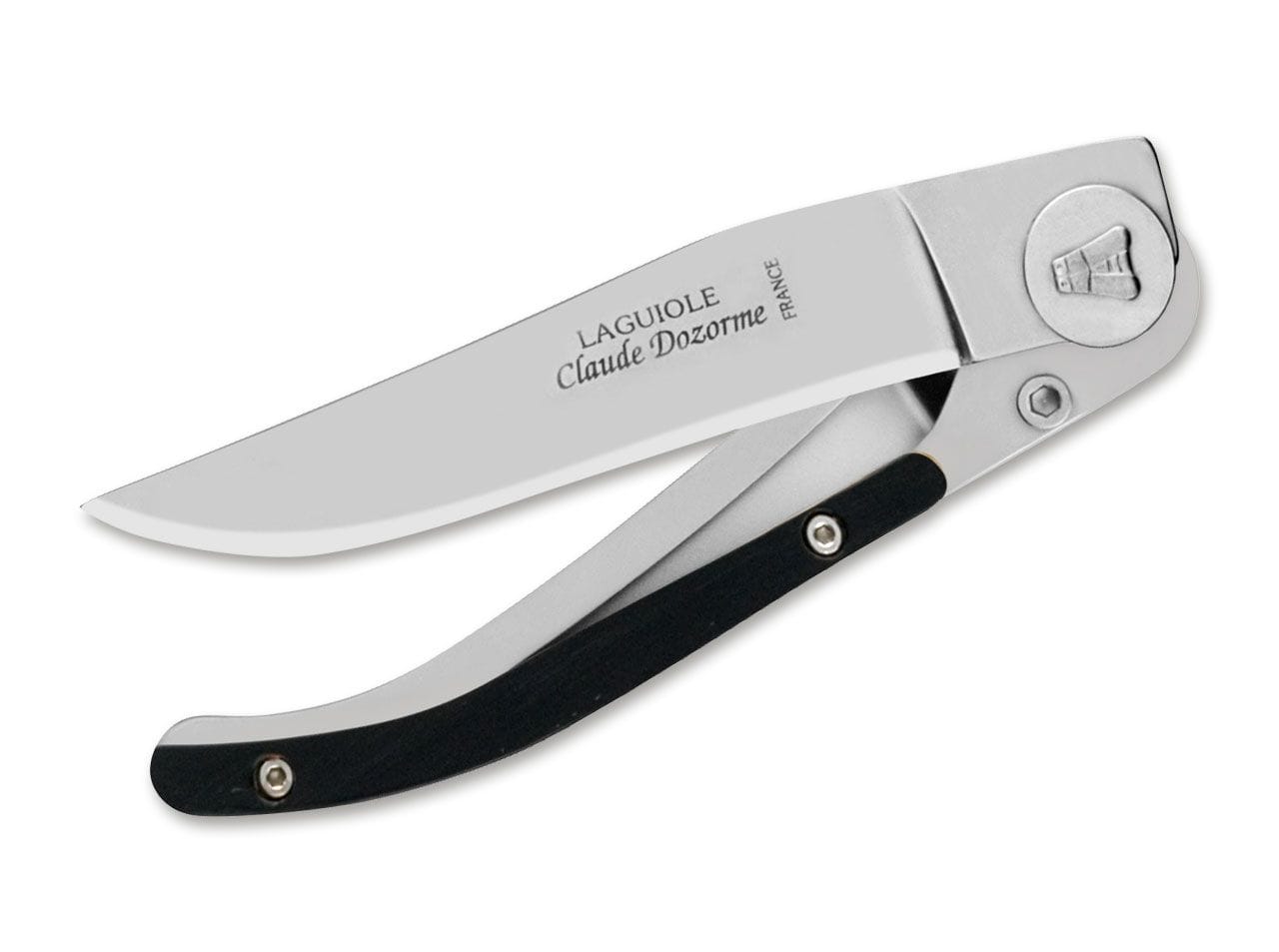 Claude Dozorme Laguiole Liner Black Horn