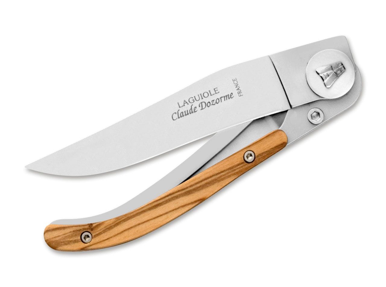 Claude Dozorme Laguiole Liner Olive Wood
