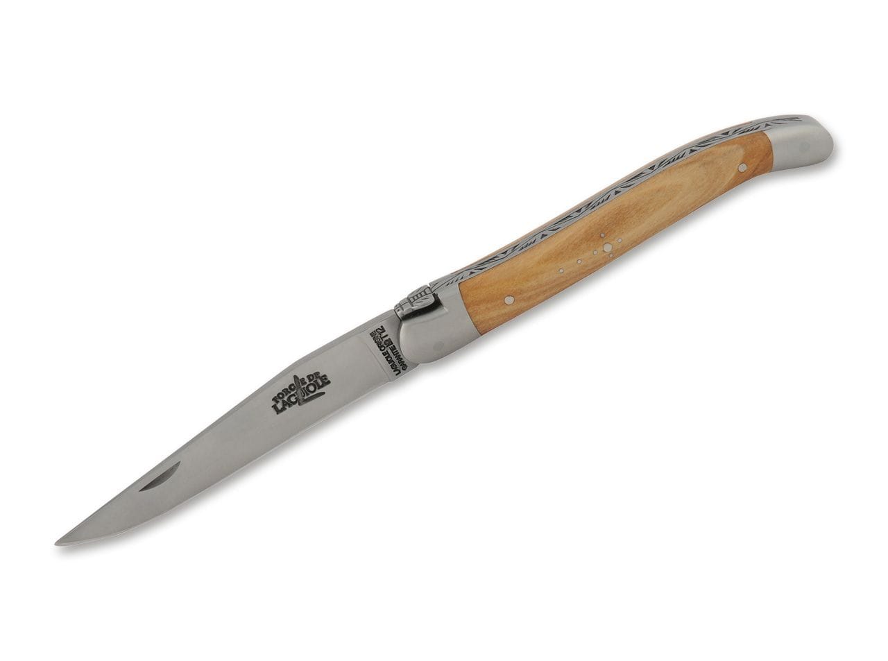 Forge de Laguiole Laguiole Hand Chiseled Olive 11