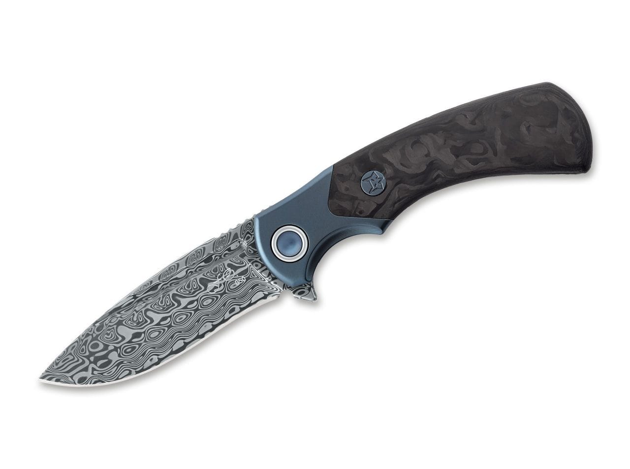 Fox Knives 40° Anniversary Knife Damascus
