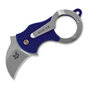 Fox Knives Mini-Ka Blue Sandblasted