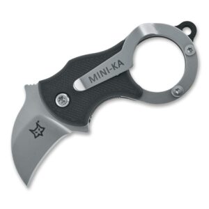 Fox Knives Mini-Ka Black Sandblasted