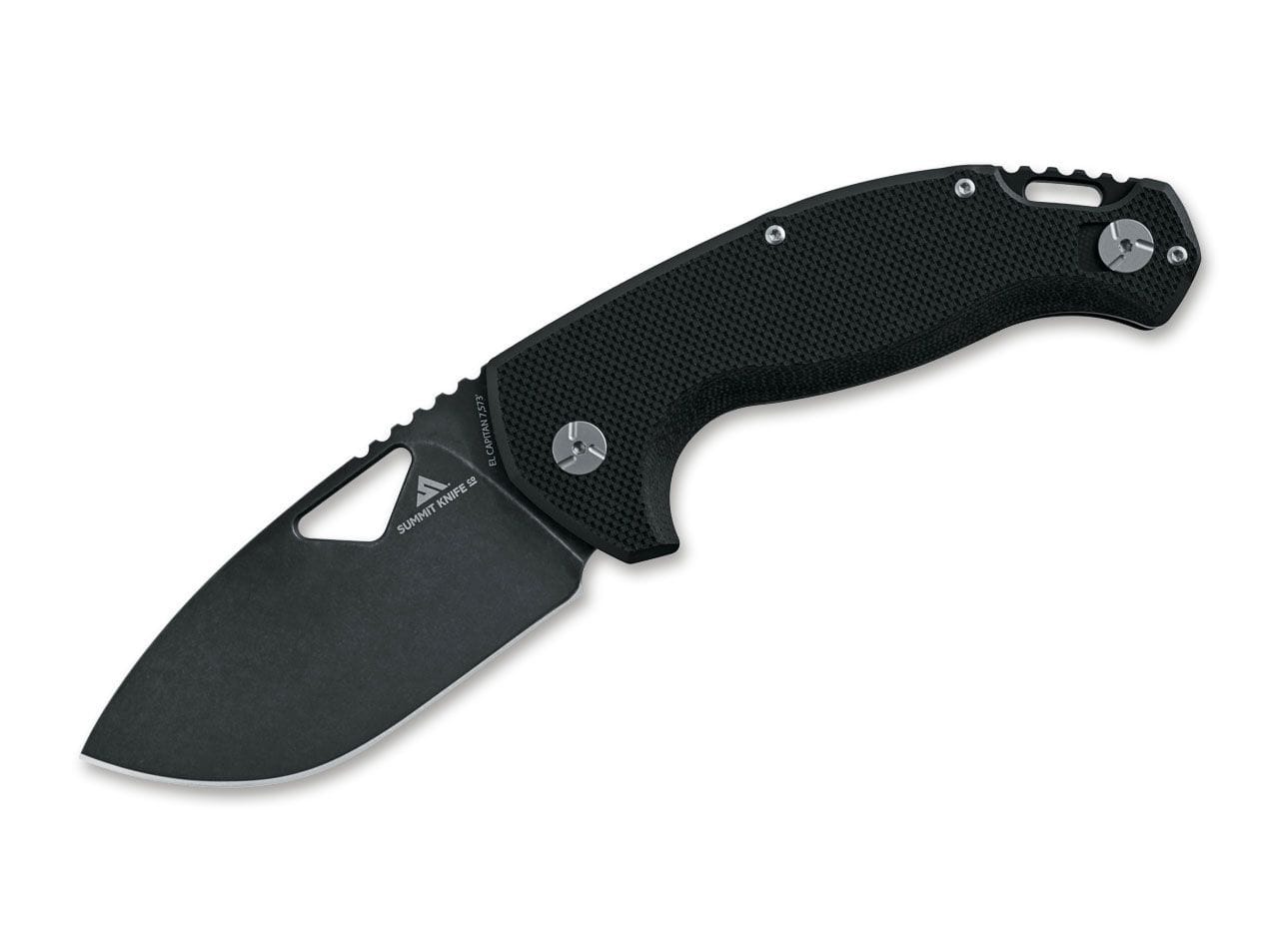 Fox Knives El Capitan Alu Black