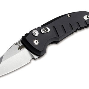 Hogue A01 Microswitch Compact Wharncliffe Black