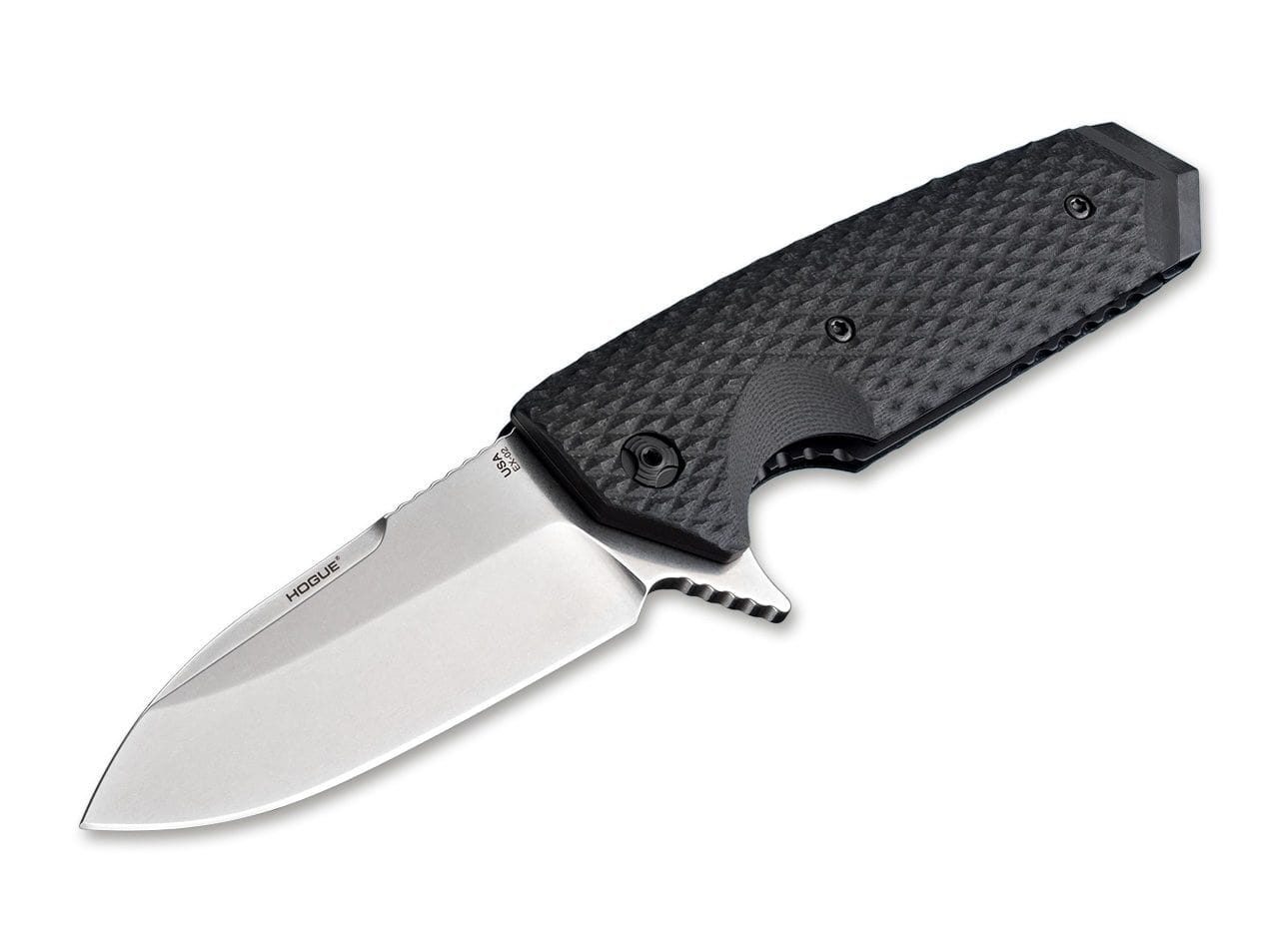 Hogue EX-02 Flipper 3.75 G10 Black