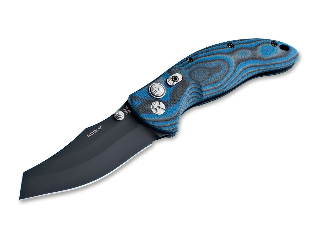 Hogue EX-04 3.5 Wharncliffe G-Mascus Blue