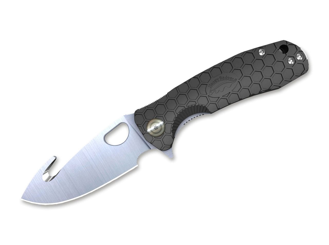 Honey Badger Hook Large Black