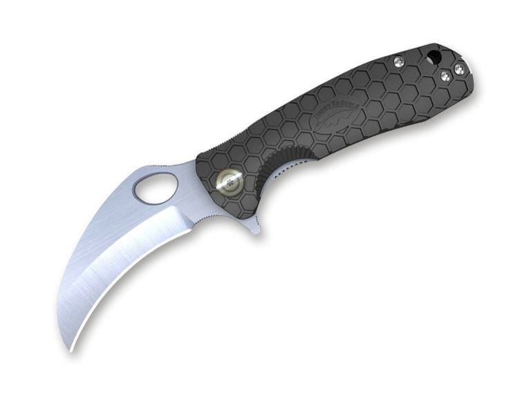 Honey Badger Claw D2 Medium Black Plain