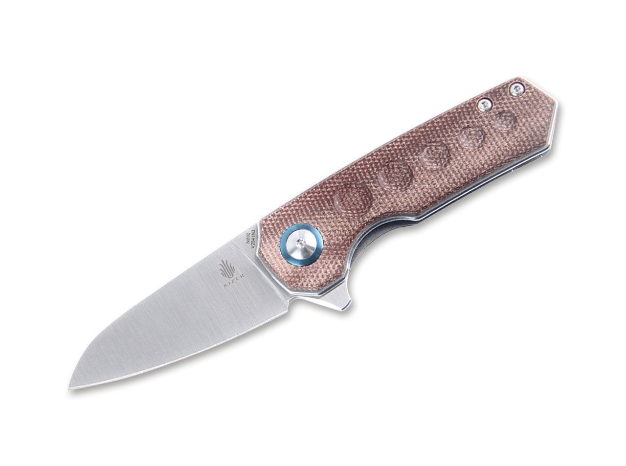 Kizer Lieb Micarta Brown